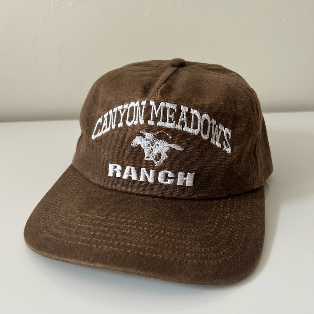 Canon Meadows Ranch Brown Wax SnapBack